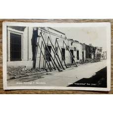 SAN JUAN TERREMOTO EL MUSEO SARMIENTO ANTIGUA TARJETA POSTAL
